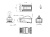 Hyperline PLEZ-8P8C-UA-C5-SH-100 Разъем легкой оконцовки RJ-45 (8P8C) под витую пару, язычок Arch, категория 5e (50 µ/ 50 микродюймов), экранированный, универсальный (для одножильного и многожильного кабеля) (100 шт.)
