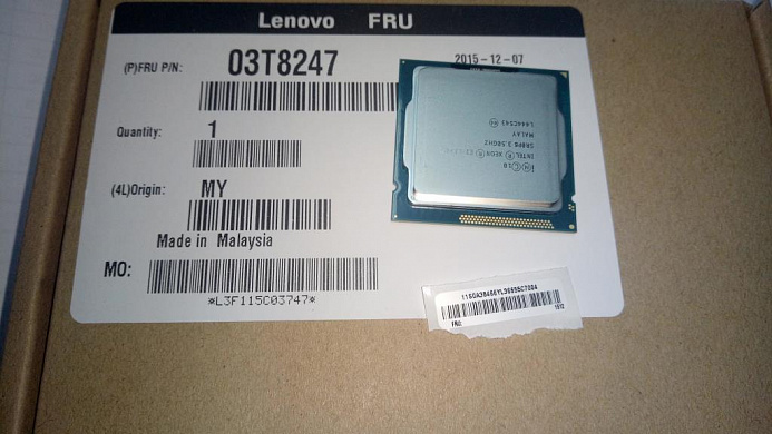 Процессор Lenovo FRU Xeon E3-1270V2 69W (03T8247)