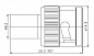 Hyperline TER-BNC-M-50 BNC-терминатор 50 Ом