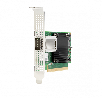 Сетевой адаптер HPE Ethernet 100Gb 1-port QSFP28 MCX515A-CCAT Adapter (874253-B21)