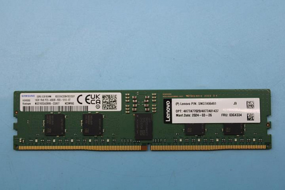 Оперативная память Samsung 16GB TruDDR5 4800MHz (1Rx8) RDIMM COO (03GX334)