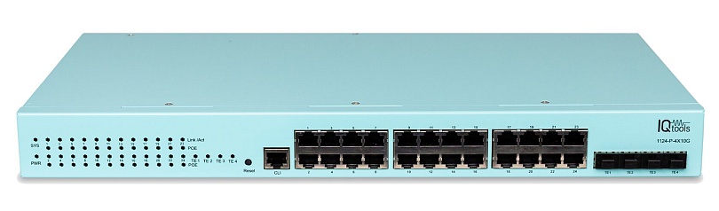 Коммутатор IQTools 1124-P-4X10G