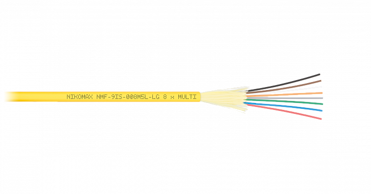 Кабель NIKOMAX NMF-9IS-012A1C-YL