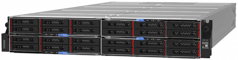 Шасси Lenovo ThinkSystem D3 V2 Chassis - 1 year Warranty 7DGXCTO1WW