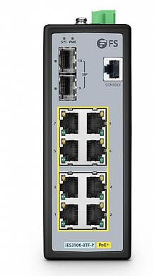 Коммутатор FS IES3100-8TF-P