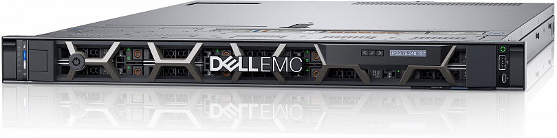 Сервер Dell EMC PowerEdge R640 4B (4x3.5" HD, Riser Config 2, 3x16 LP), no CPU, MEM, HDD. HBA330 12Gb SAS, Broadcom 5720 DP 1Gb и Broadcom 57414 Dual Port 10/25GbE SFP28 rNDC