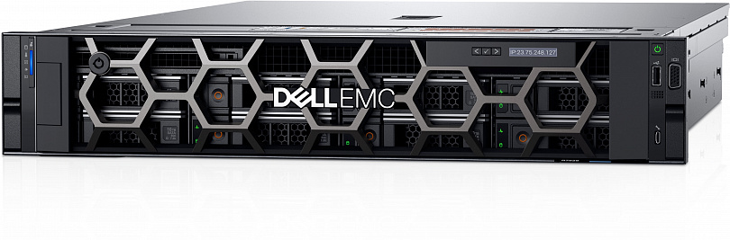 Dell PowerEdge R7525 8B (8X3.5" SAS/SATA,Riser config 3,half length ,5x16 slots) 2xAMD EPYC 7282 (2.80GH,16C/32T,64M) no ( Mem, HDDs, Contr. ( Front), PSU, OCP, BOSS,bezel) High performance fan x6, Heatsink for 2 CPU + GPU card conf., iDRAC9 Express 15G, 