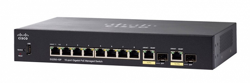 Коммутатор Cisco 350 Series SG355-10P