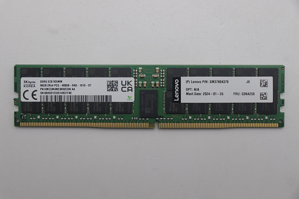 Оперативная память Hynix 96GB 2RX4 TruDDR5-4800 24Gbit 10x4 RDIMM (03NA259)