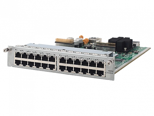 Модуль HPE FlexNetwork MSR 24-port Gig-T Switch HMIM Module (JG426A)