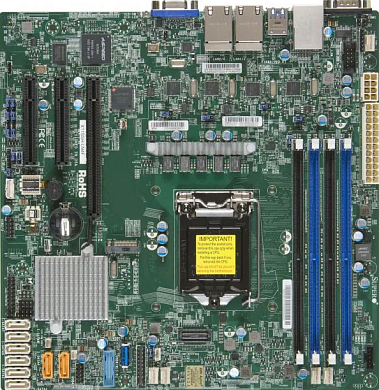 Материнская плата Supermicro X11SSH-LN4F