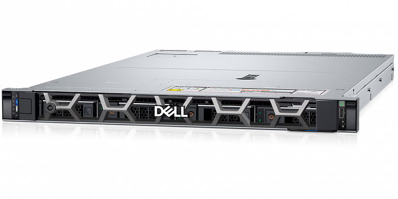 Сервер Dell PowerEdge R6615 / 1x AMD EPYC 9334 / 4 х 32GB RDIMM DDR4 / 2 х 480GB SSD