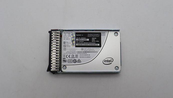 SSD-накопитель Lenovo 480GB Enterprise Entry SATA G3HS 2.5" SSD (00WG631)