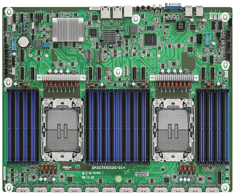 Материнская плата ASRock Rack SP2C741D32G-2L+