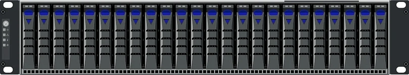 Дисковая полка YADRO S24N