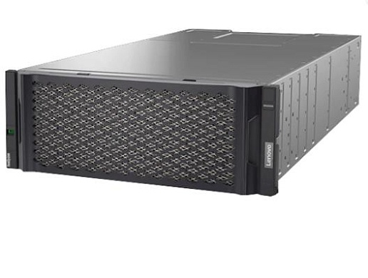 Система хранения данных (СХД) Lenovo ThinkSystem DE4000H DE4000H Hybrid Flash Array 4U60 FC / 2x CTRL DE4000 Controller 32GB Gen2 / 8x 32Gb FC SFP+ Transceiver / 23x 18TB 7.2K 3.5" HDD / Rack Mount Kit / 2x DE2000/4000 HIC, 32Gb FC, 4-ports