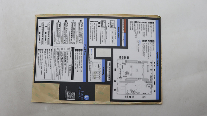 Опция Lenovo Label,SE350V2 node Self Service Label_Language International (03LC858)