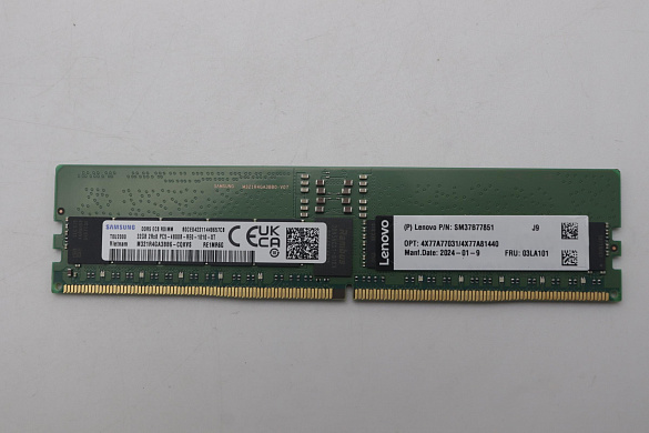 Оперативная память Samsung 32GB TruDDR5 4800MHz (2Rx8) RDIMM COO (03LA101)