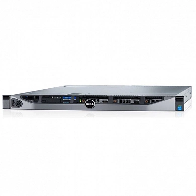 Сервер Dell PowerEdge R630 - Intel Xeon E5, 32 ГБ RAM, 1U Rack, DVD-RW, iDRAC8 Enterprise, 2x750W, Sliding Rack Rails