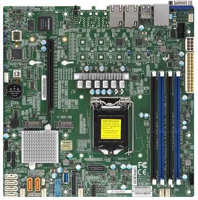 Материнская плата Supermicro X11SCM-F