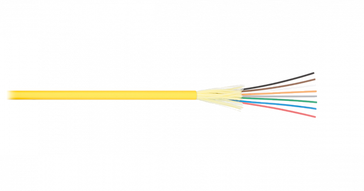 Кабель NIKOLAN NKL-F-008S2I-00C-YL