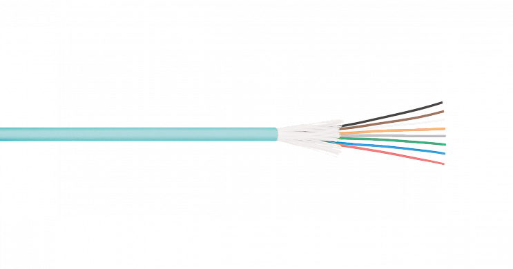 Кабель NIKOMAX NMF-2IS-024M3A-AQ