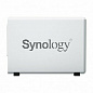 Synology Дисковый массив DS223j Сетевое хранилище 2x2.5" 3.5" SATA, Realtek RTD1296-1.7GHz, 1 GB DDR4, 1x1 Гбит с, 2xUSB