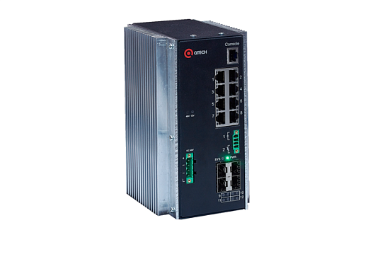 Коммутатор Qtech QSW-3750-12T-I-DC