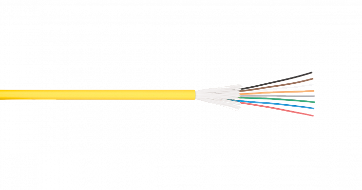 Кабель NIKOMAX NMF-2IS-016S2A-YL