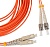 Hyperline FC-D2-62-SC/PR-ST/PR-H-50M-LSZH-OR Патч-корд волоконно-оптический (шнур) MM 62.5/125, ST-SC, 2.0 мм, duplex, LSZH, 50 м