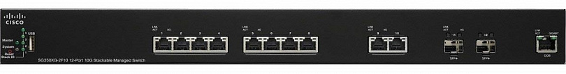 Коммутатор Cisco SG350XG-2F10