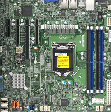 Материнская плата Supermicro X12STL-F