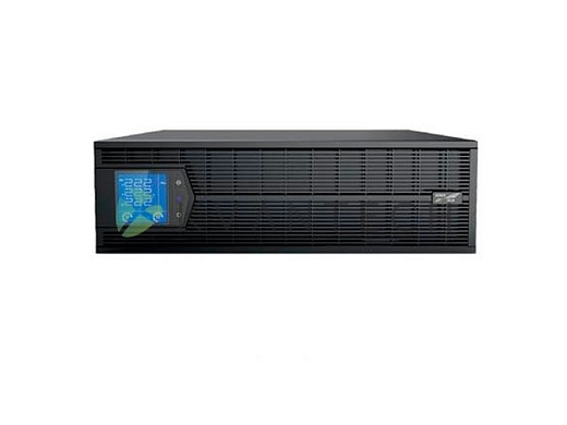 Система бесперебойного питания KEHUA KR10KVA-RM 10kVA/10kW, RT 3U, тачскрин дисплей, без АКБ, клеммное соединение – 1 шт / Карта SNMP – 1 шт / Батарейный кабинет 3U с АКБ свинцово-кислотными, емкость 9,5 А/ч – 16 шт (8 шт) / Комплект для монтажа в стойку 