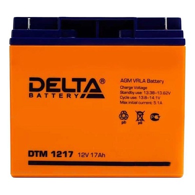 Аккумулятор Delta DTM1217