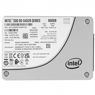 SSD-накопитель Intel D3-S4520