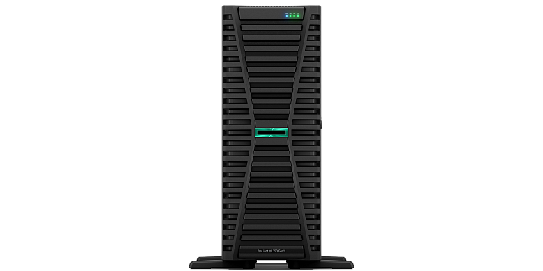 Сервер HP ML350 Gen11 SFF / 2x Xeon Silver 4509Y / 4x 32Gb RDIMM 5600MHz / 3x 240Gb SATA RI SSD 2.5" / 3x 1.92TB SATA MU SSD 2.5" / MR408i-0 4Gb Cache + bbu / Broadcom 1Gb 4-port BASE-T OCP / 2x PS 1000W Titanium