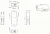 Hyperline FA-P00Z-LC/LC-N/WH-BL Оптический проходной адаптер LC-LC, SM, simplex, корпус пластиковый, синий, белые колпачки