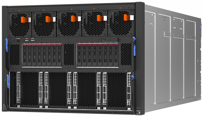 Шасси Lenovo ThinkSystem SR680a V3 H200 GPU Base C1EL