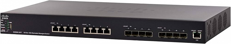 Коммутатор Cisco 550X Series SX550X-16FT