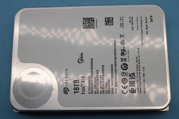 Жесткий диск Seagate EvansBP 18T ST18000NM018J 3.5 SATA 4Kn SED 7.2K HDD -CSP M1 AVAP (03HA162)