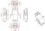 Hyperline FA-P11Z-DLC/DLC-N/WH-BG Оптический проходной адаптер LC-LC, MM, duplex, корпус пластиковый, бежевый, белые колпачки