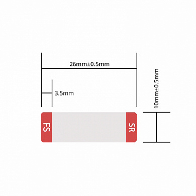 Наклейка FS LA-30.50X9.50