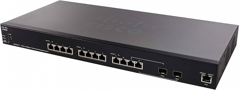 Коммутатор Cisco 350X Series SX350X-12