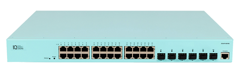 Коммутатор IQTools 2124-P-6X10G