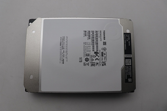 Жесткий диск Toshiba MG09 16T MG09ACA16TE 3.5" 7.2K 512e SATA Hot Swap HDD without tray CSP (03LF137)