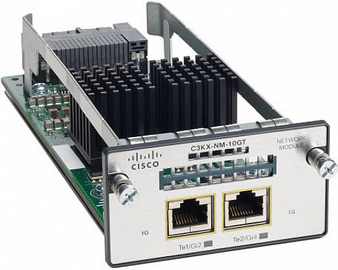 Сетевой модуль Cisco C3KX-NM-10GT=