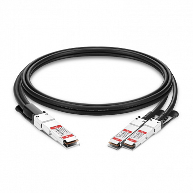 Кабель FS QSFP-100G-2QPC01