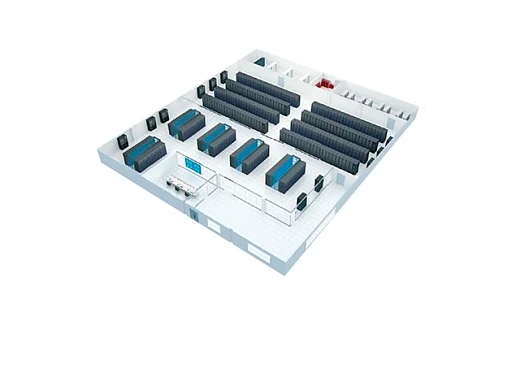 Интегрированная комната для больших центров обработки данных (ИКЦОД)