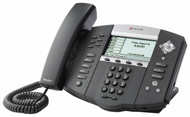 VoIP-телефон Polycom SoundPoint IP 650 черный