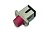 Hyperline FA-S11Z-FC/SC-N/RD-SL Оптический проходной адаптер FC-SC, SM/MM, simplex, корпус металл, красные колпачки